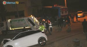 Niğde’de kısıtlamaya saniyeler kala kaza: 2 yaralı