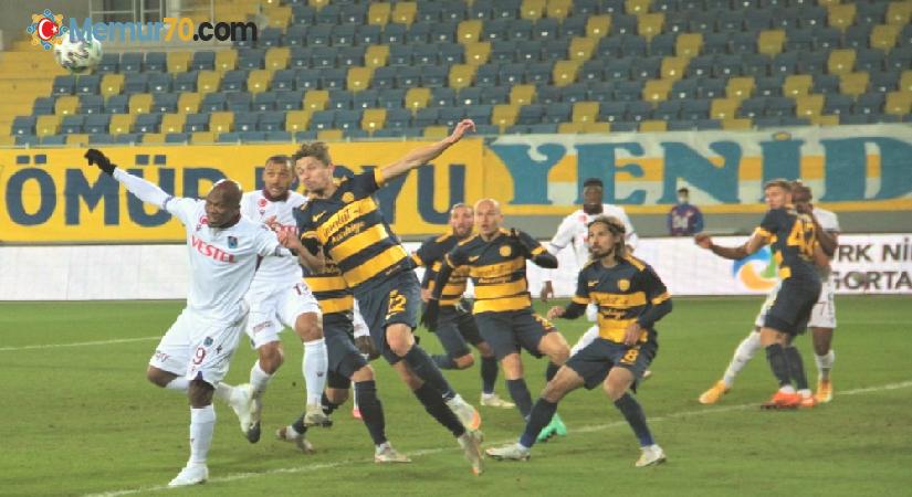 Süper Lig: MKE Ankaragücü: 0 – Trabzonspor: 1 (Maç sonucu)