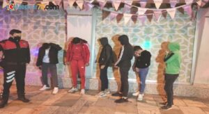 6 kişiyle kaçmaya çalışan taksi şoförünü yunus timleri durdurdu