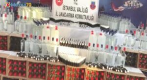 Jandarmadan sahte içki satışı yapan işletmelere operasyon