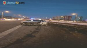 Ankara’da 2 ayrı trafik kazasıı: 3 yaralı