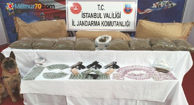 Jandarma operasyonunda 103 kilo uyuşturucu ele geçirildi