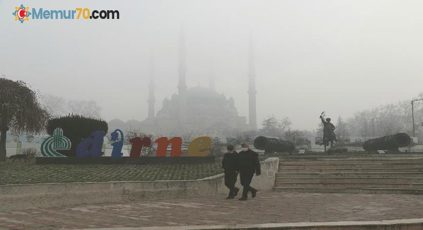 Mimar Sinan’ın ‘ustalık eseri’ Selimiye’nin sisli görüntüsü mest etti