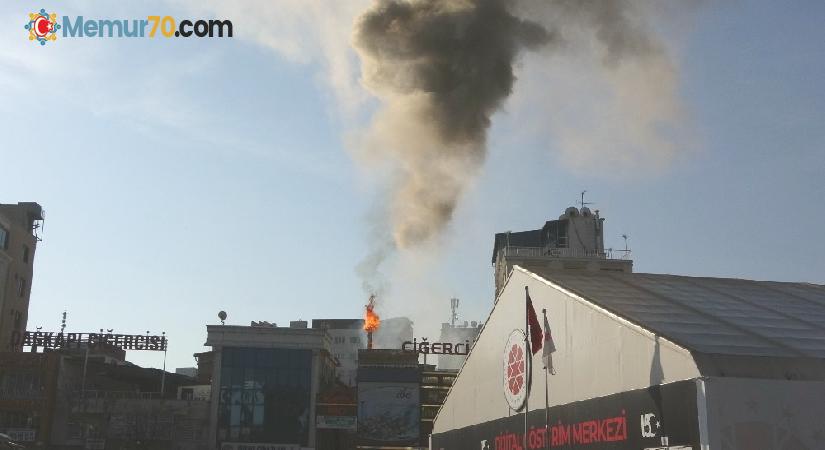 Diyarbakır’da ocak başında meydana gelen yangın, paniğe neden oldu