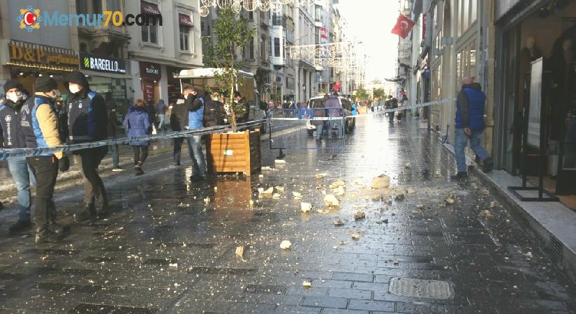 İstiklal Caddesi’nde faciadan dönüldü