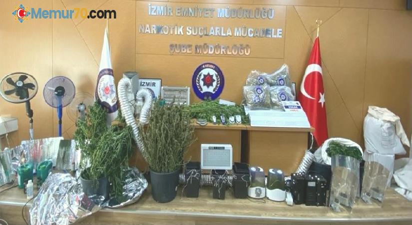 İzmir’de son bir haftada uyuşturucudan 26 tutuklama