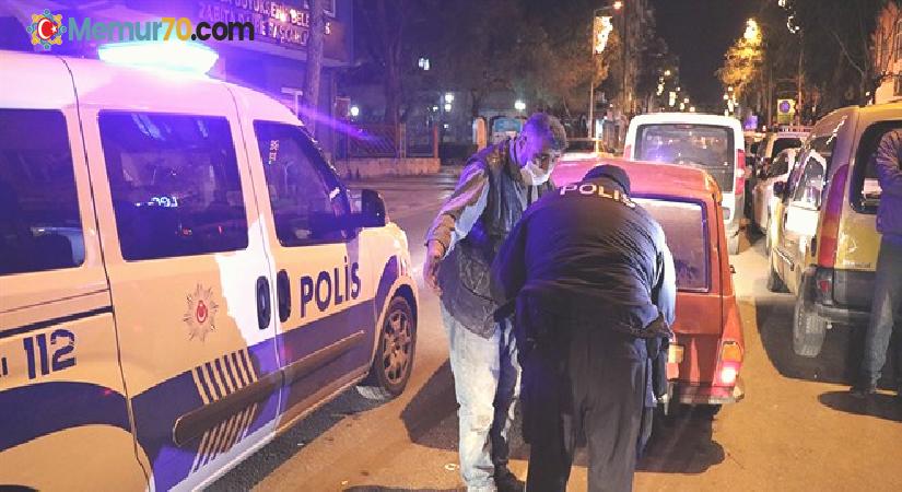 Polisin ‘dur’ ihtarına uymayan sürücüye 10 bin lira ceza uygulandı