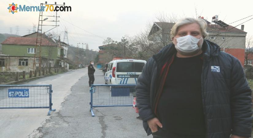 Zonguldak’ta mutasyonlu virüs şüphesiyle o sokağa giriş çıkışlar kapatıldı