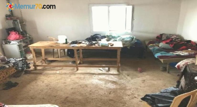CHP Yönetim Kurulu üyesinin yardım ettiği teröristlerin hücre evi görüntülendi