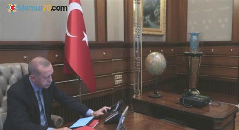 Cumhurbaşkanı Erdoğan, Bakanı Akar’dan bilgi aldı