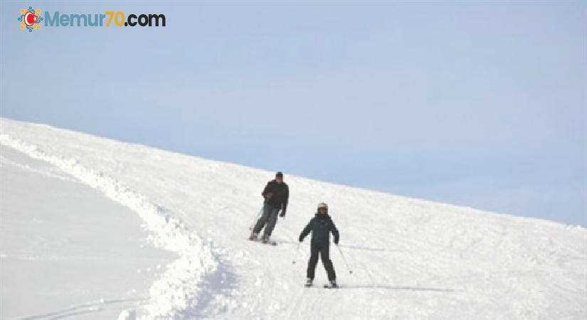 Erciyes’te kar kalınlığı 160 santimetre ölçüldü