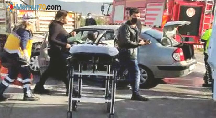 İzmir’de trafik kazası: 6 yaralı