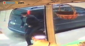 Maltepe’de 13 yaşındaki çocuğu taciz eden şüphelin kaçış anı kamerada
