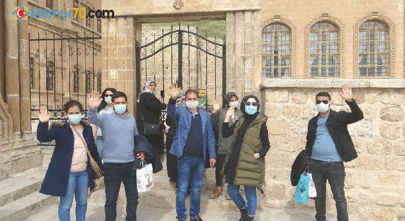 Mardin’de hafta sonu turist yoğunluğu