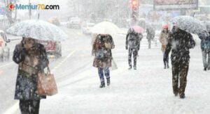 Meteorolojiden yoğun kar yağışı uyarısı – Haritalı