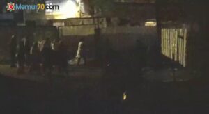 (Özel) Maltepe’de 20 kişinin birbirine girdiği kavga anları kamerada