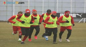 Sivasspor, zorlu Trabzonspor maçı hazırlıklarını sürdürüyor