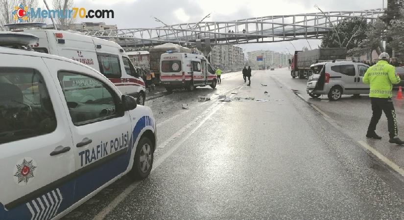 Uşak’ta 2 trafik kazasında 5 kişi yaralandı