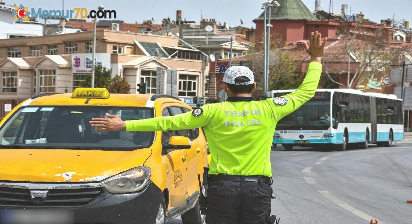 Konya’da trafik denetimleri