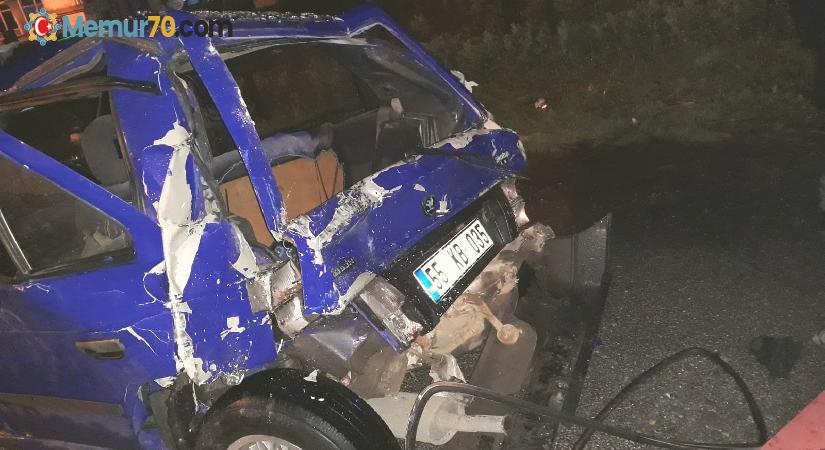 Samsun’da trafik kazası: 2 yaralı