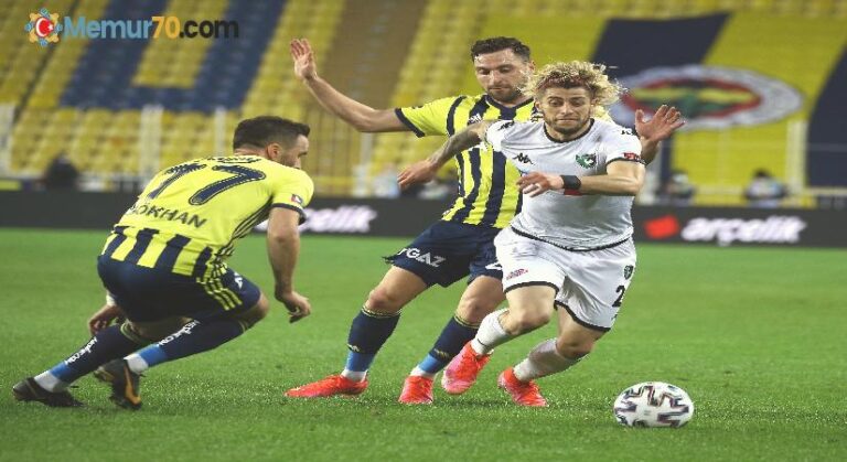 Süper Lig: Fenerbahçe: 1 – Denizlispor: 0 (Maç sonucu)