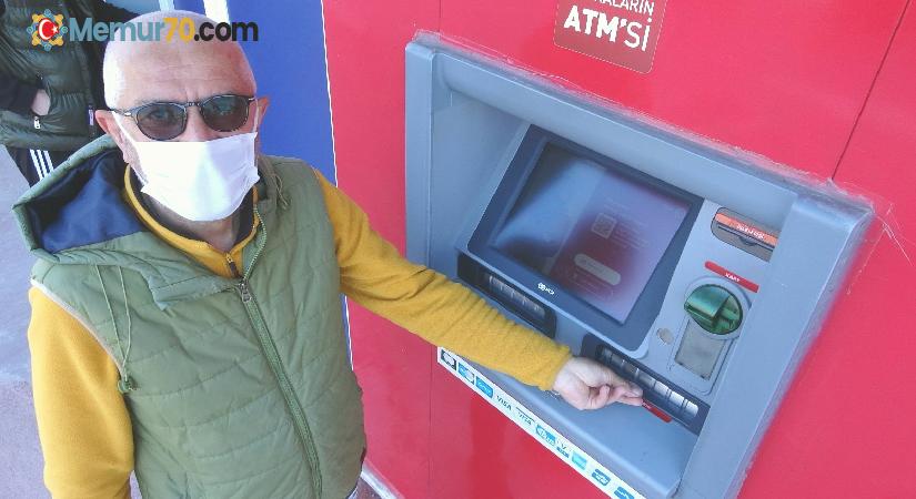 ATM’den çektiği emekli maaşı saniyeler içinde çalındı