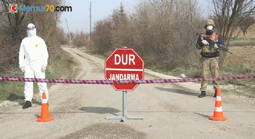 Tokat’ta Kovid-19 tedbirleri kapsamında bir köy karantinaya alındı