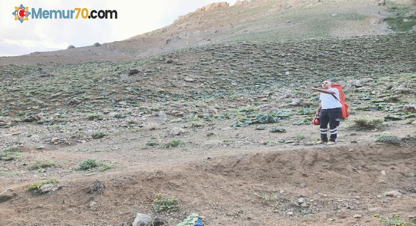 Uçkun toplarken yaralanan çocuk helikopterle hastaneye kaldırıldı