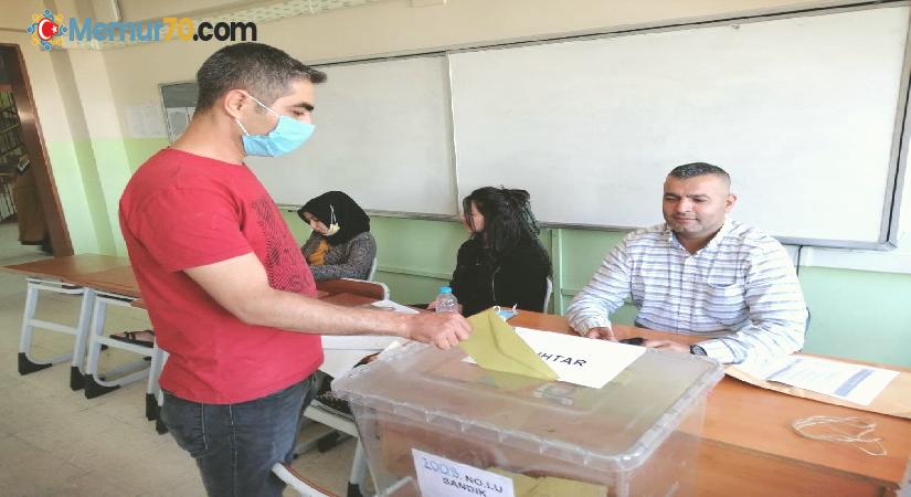 Aksaray’da muhtarları vefat eden 2 mahallede muhtarlık seçimi yapıldı