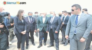 Bakan Karaismailoğlu yol çalışmalarını denetledi