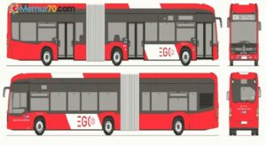 Başkent’in yeni otobüsleri kırmızı-beyaz