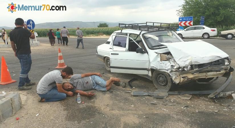 Kozan’da trafik Kazası: 5 yaralı