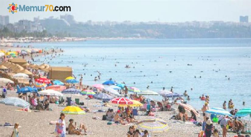 Antalya’ya gelen turist sayısı 3 milyonu geçti