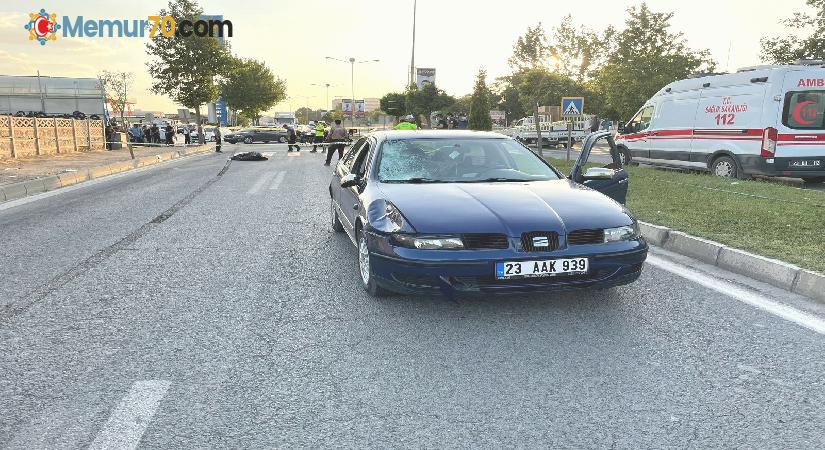 Elazığ’da otomobilin çarptığı yaşlı adam hayatını kaybetti