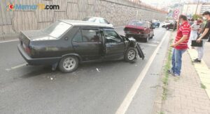 Ereğli’de zincirleme trafik kazası: 1 yaralı