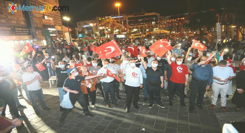 Gaziosmanpaşa’da 15 Temmuz yürüyüşü