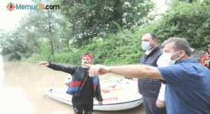 Sakarya Nehri’nde kaybolan genci arama çalışmaları sürüyor