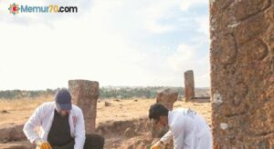 Ahlat Selçuklu Meydan Mezarlığı’nda iki sanduka bulundu