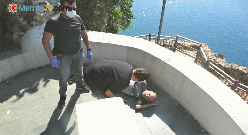 Antalya’da falezlerden düşen adamın sağlık ekiplerine söyledikleri duygulandırdı
