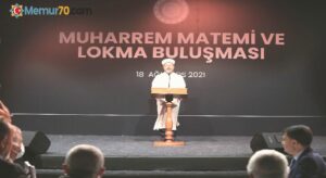 Diyanet İşleri Başkanı Erbaş, Muharrem Matemi ve Lokma Buluşması’na katıldı