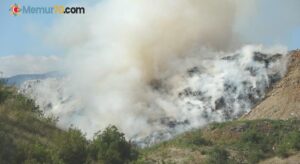 Karabük’te şehir çöplüğünde yangın