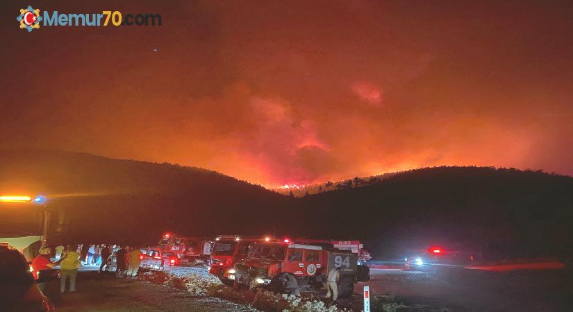 Milas’ta başlayan yangın Bodrum’a sıçradı