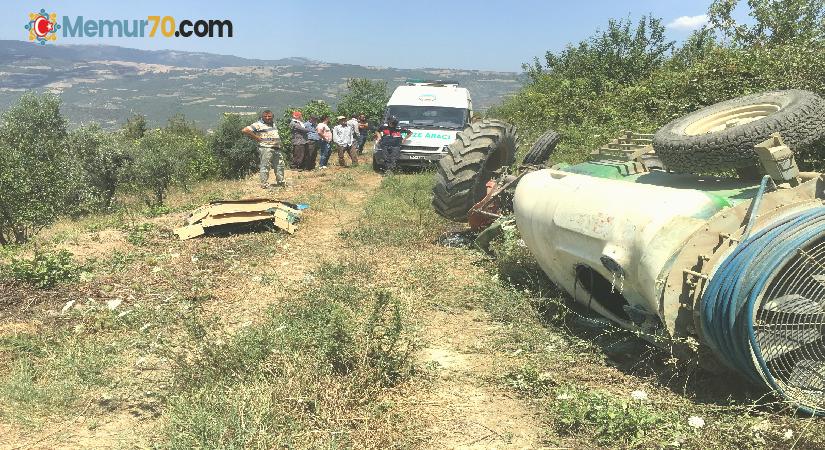 Osmaneli’nde traktör kazası: 1 ölü