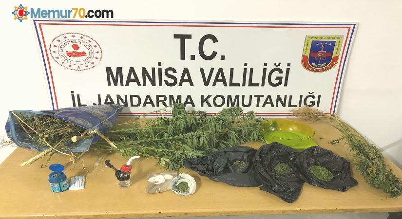 Sarıgöl jandarmasından uyuşturucu operasyonu: 2 gözaltı