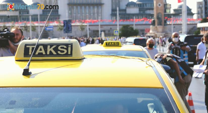 Taksim Meydanı’nda taksi denetimi