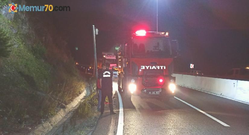 Tehlikeli madde taşıyan tankerin dosesi çıktı