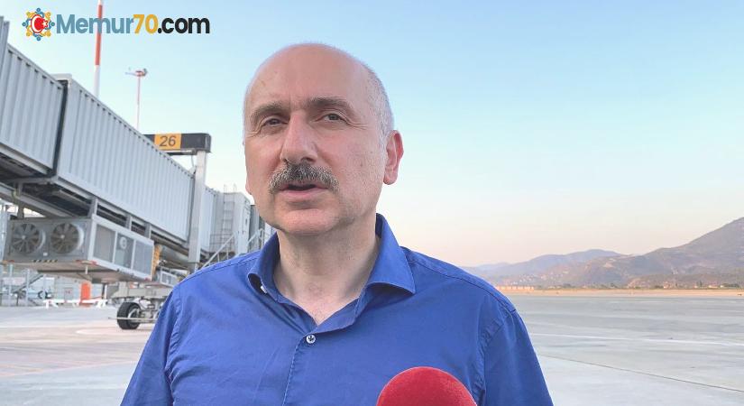 Ulaştırma Bakanı Karaismailoğlu: “Dalaman Havalimanı’nda bir olumsuzluk söz konusu değil”