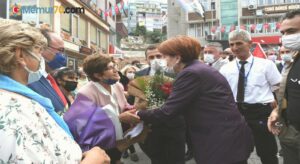 İYİ Parti Genel Başkanı Meral Akşener, Artvin’de esnafı ziyaret etti
