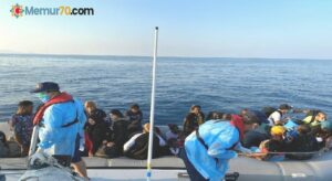 İzmir açıklarında 172 düzensiz göçmen kurtarıldı
