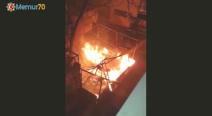 Kadıköy’de 3 katlı restoran alev alev yandı